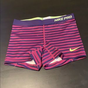 Nike pro spandex shorts!